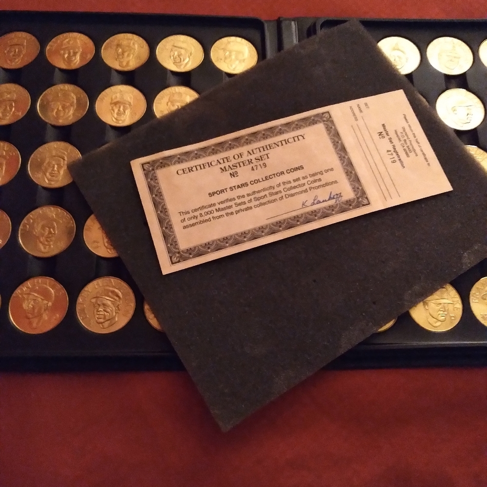 All star sports coin set